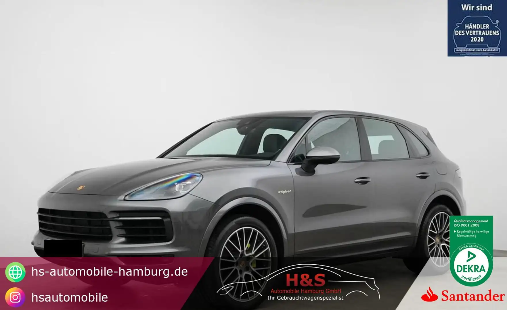 Porsche Cayenne E-Hybrid Grau - 1
