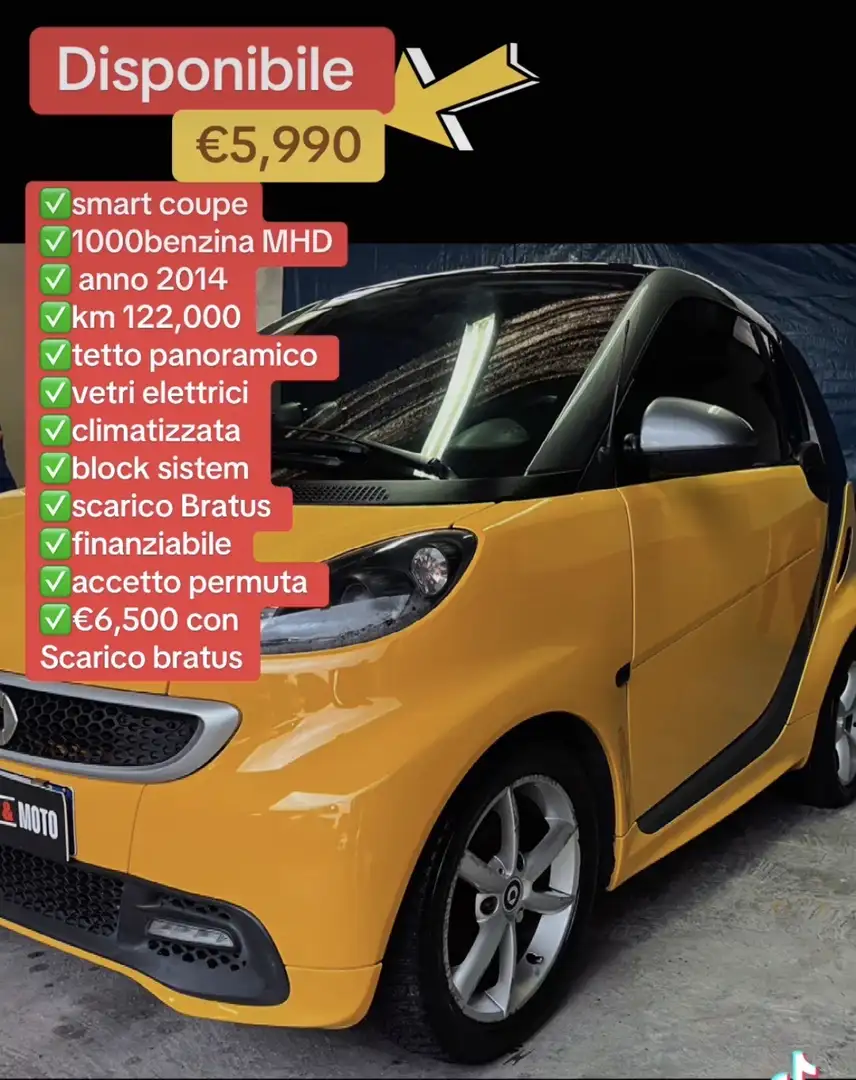smart city-coupé/city-cabrio smart fortwo - 1