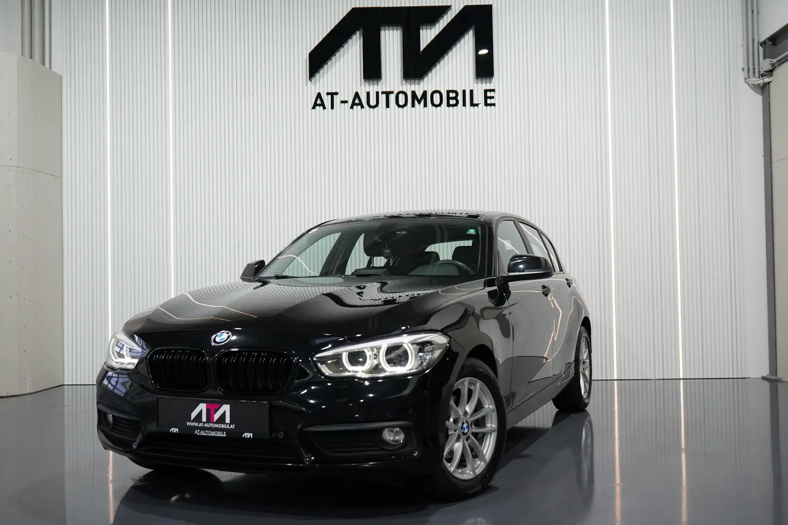 BMW 116 116 d Advantage Schwarz - 1