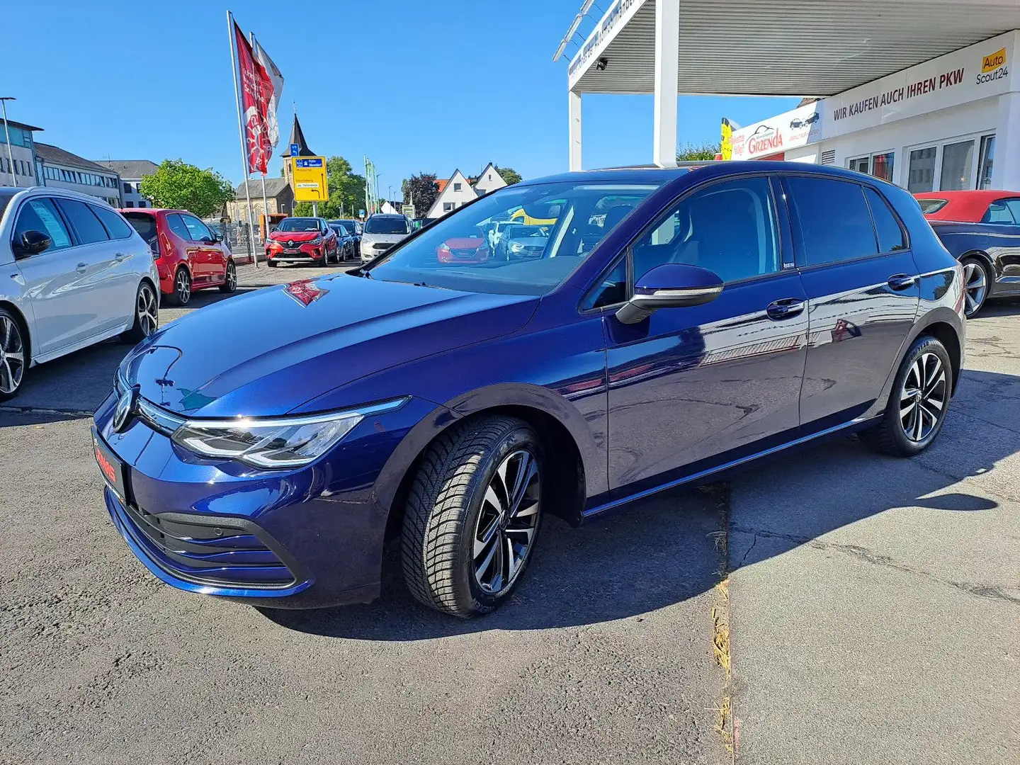 Volkswagen Golf VIII Lim. United *ACC*Kam*Navi*DAB*SHZ*LHZ* Blau - 2