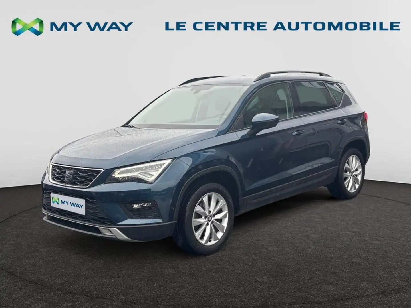SEAT Ateca Bleu - 1