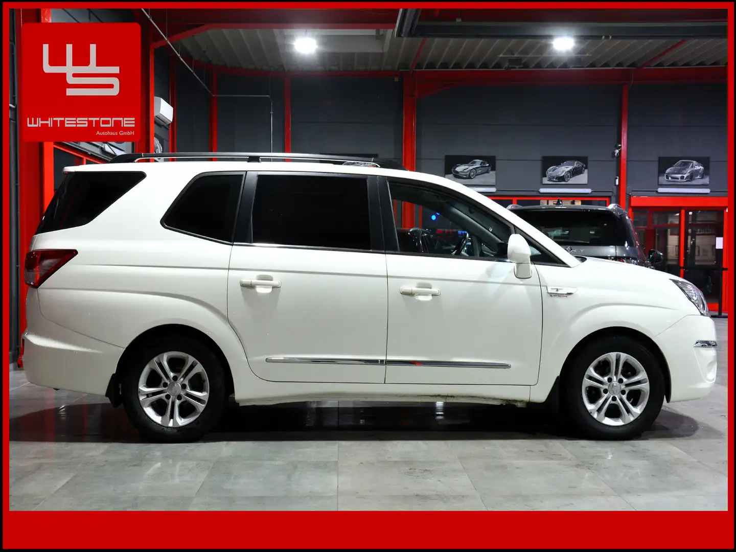 SsangYong Rodius 2.2 AUT 7-SITZE / NUR 71 TKM / SCHECKHEFT Weiß - 2