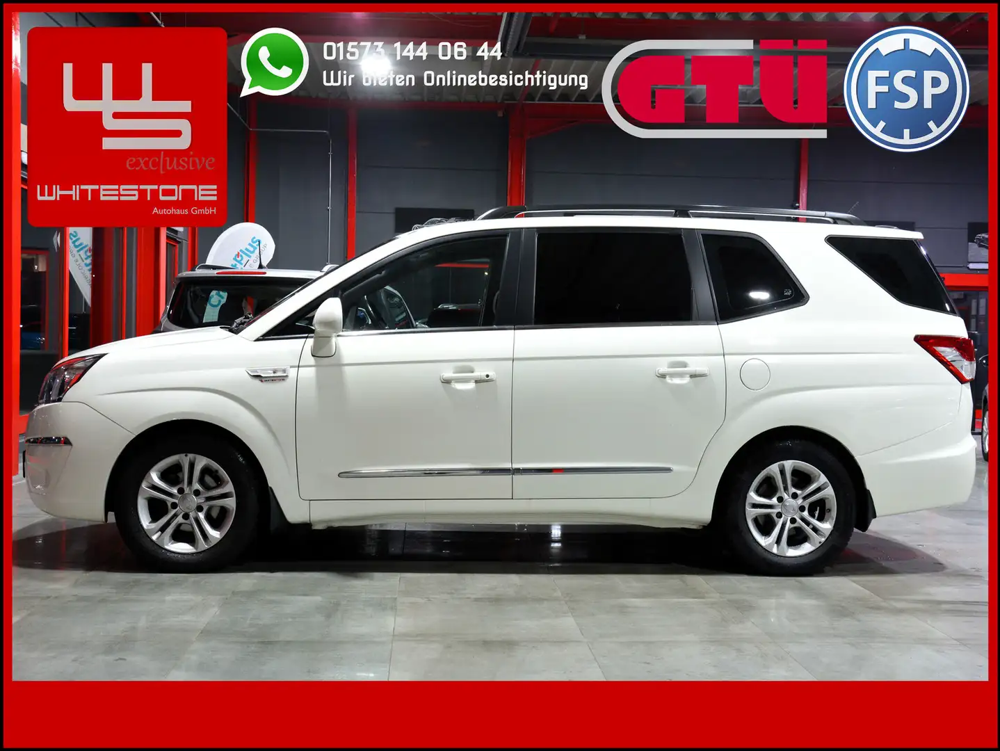 SsangYong Rodius 2.2 Aut / GARANTIE / 71 Tkm / 7 Sitze Weiß - 1