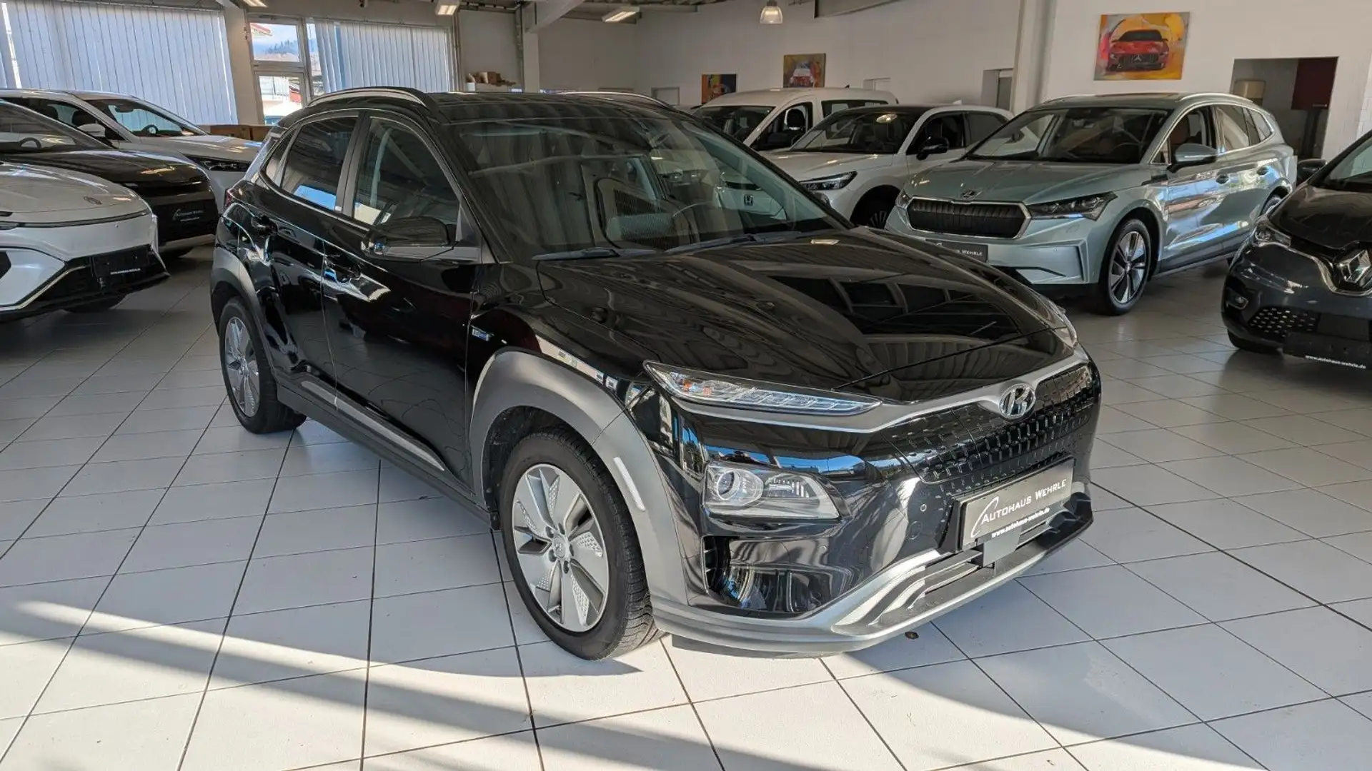 Hyundai KONA Elektro Schwarz - 2