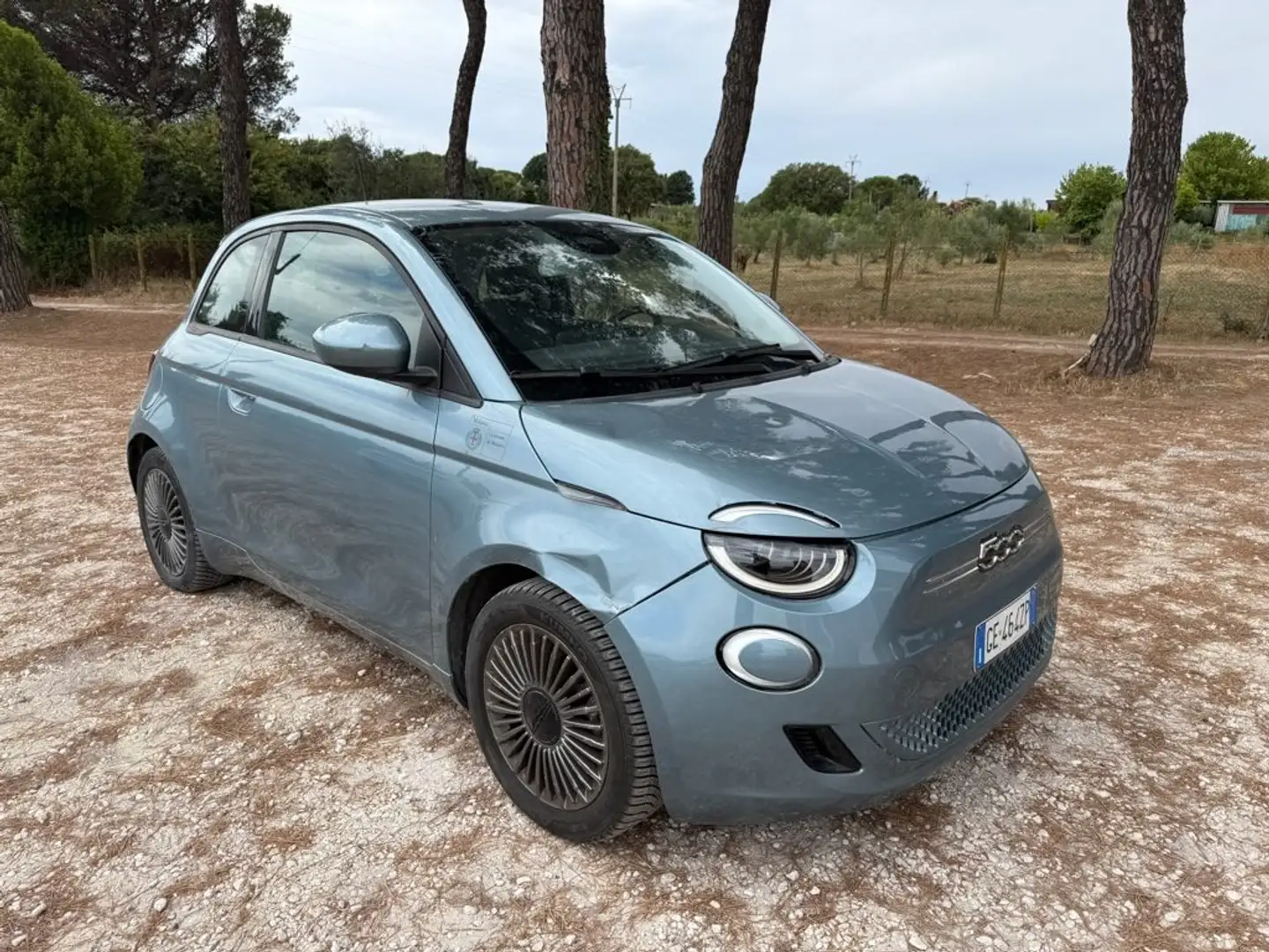 Fiat 500e Cabrio 42 kWh Icon Grigio - 1