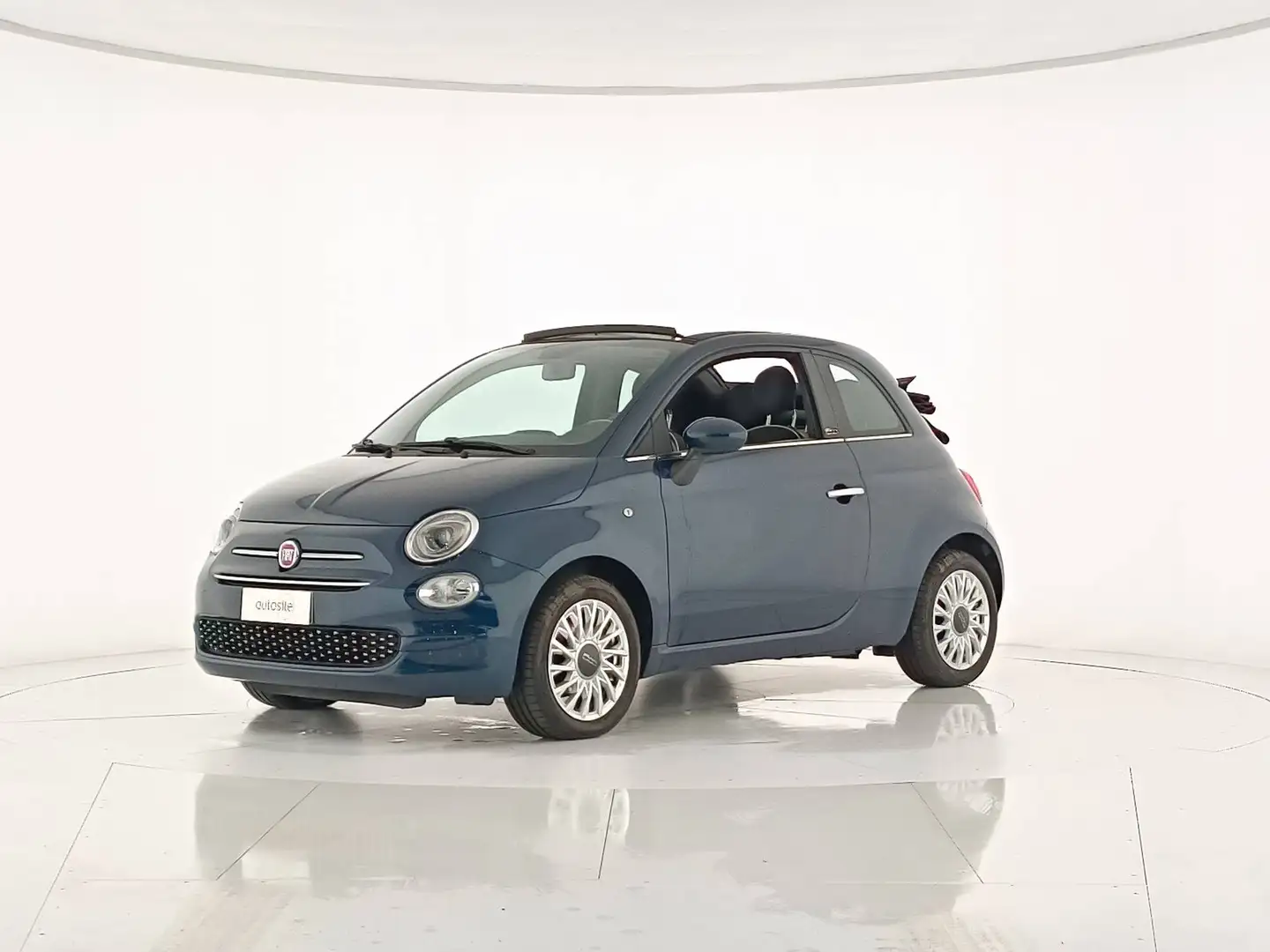 Fiat 500C C 1.2  Lounge Blu/Azzurro - 1