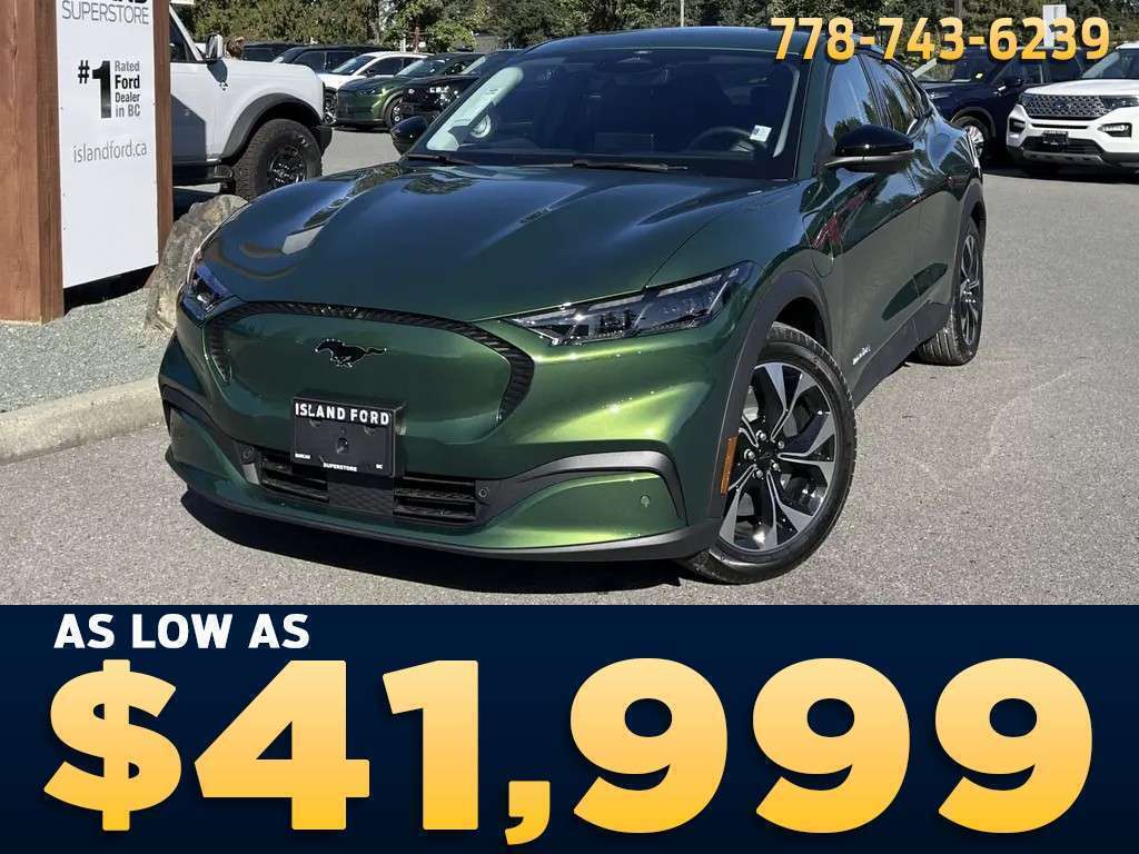 Green 2026 Ford Mustang Mach-E SUV / Crossover All-Wheel Drive 1-Speed Automatic