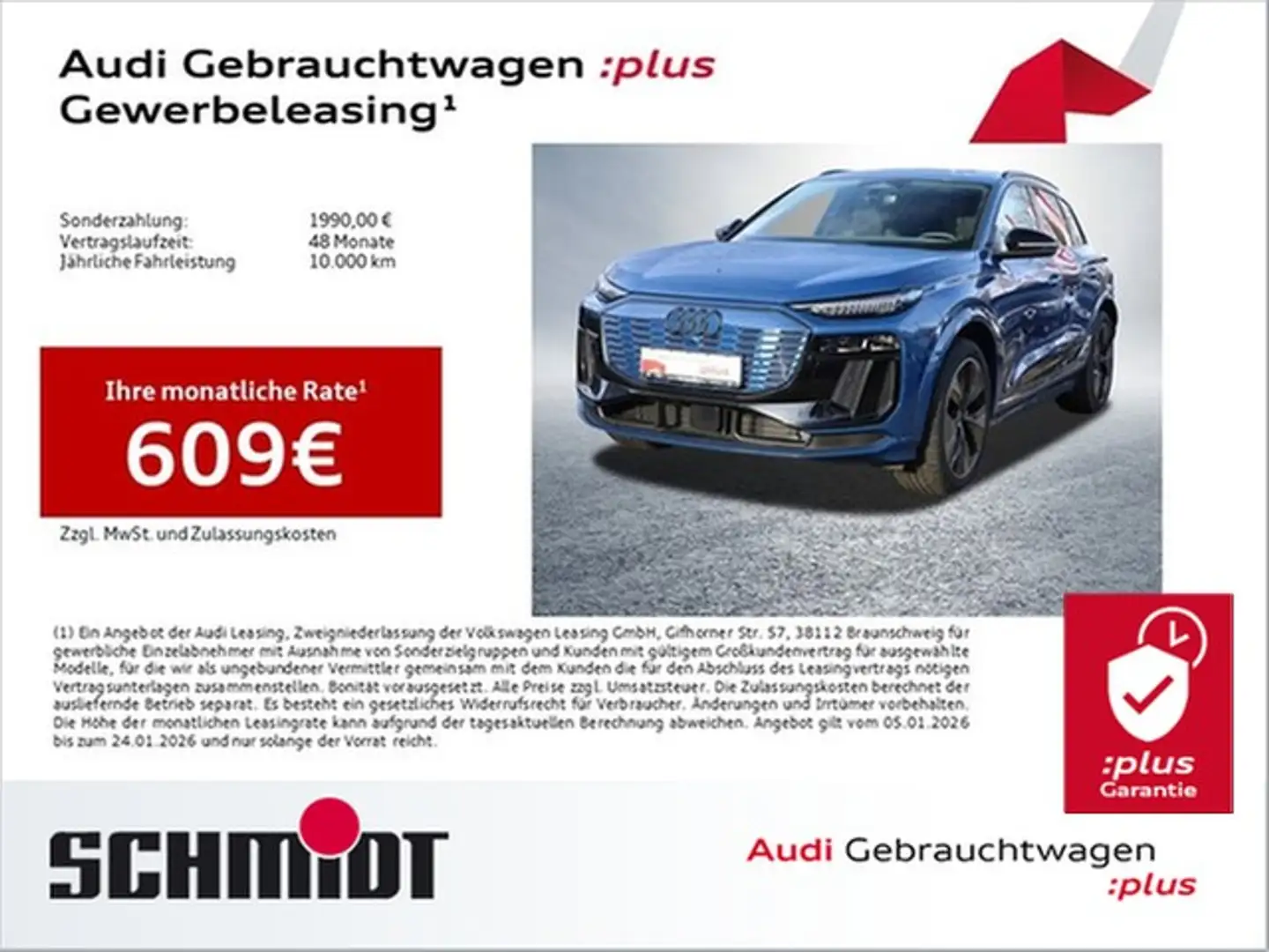 Audi SQ6 e-tron Edition One Pano AHK LM21 B&O HuD Leder Blau - 1