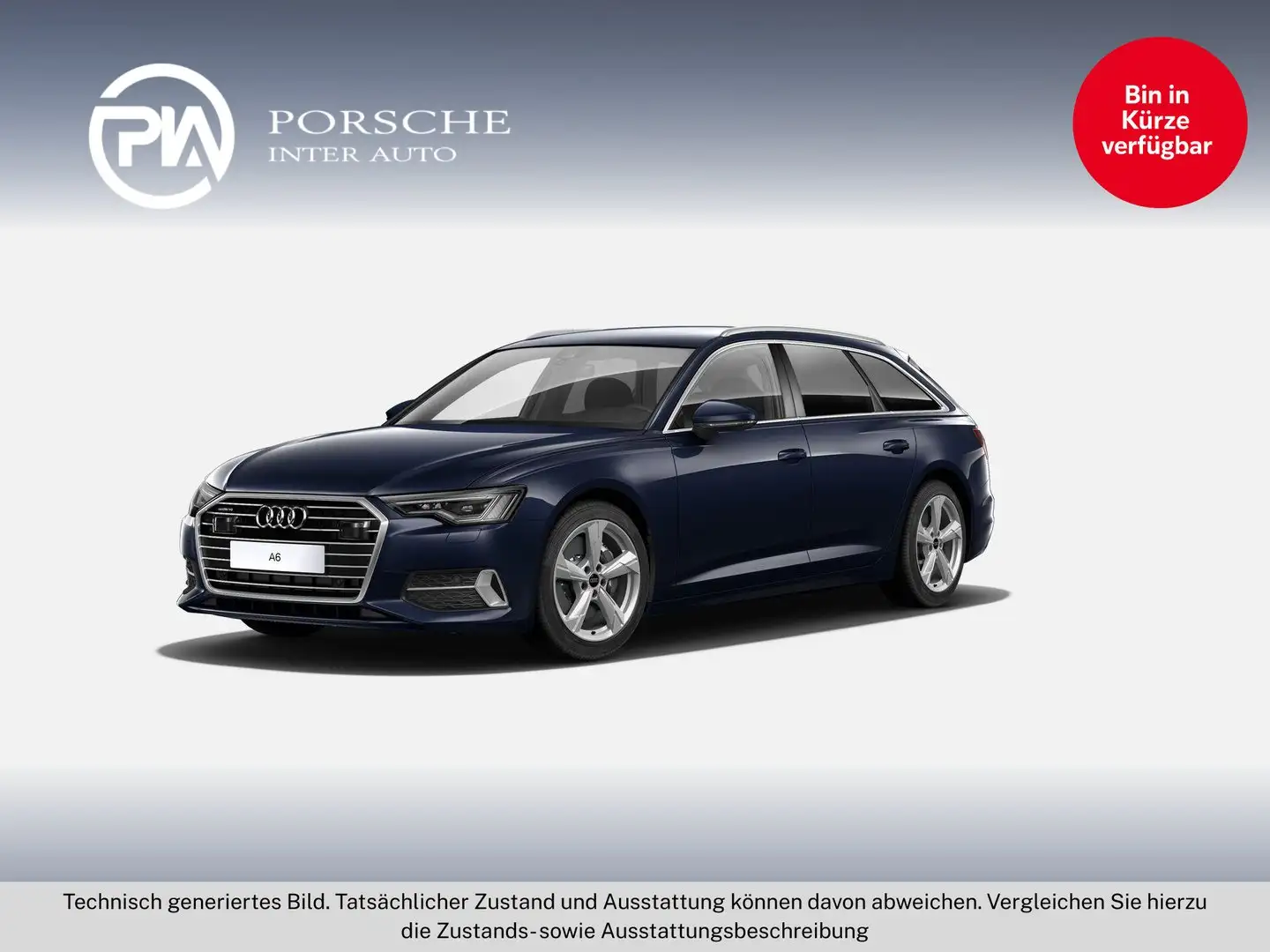 Audi A6 50 TDI quattro Sport Blau - 1
