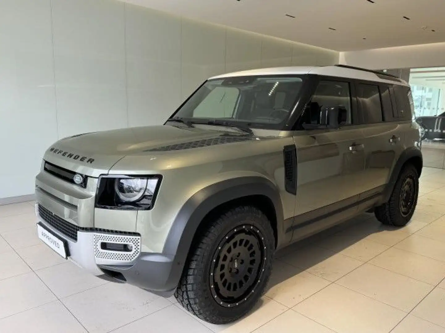 Land Rover Defender 110 D240 SE Black Pack 7-Sitzer AHK Pano Grün - 2