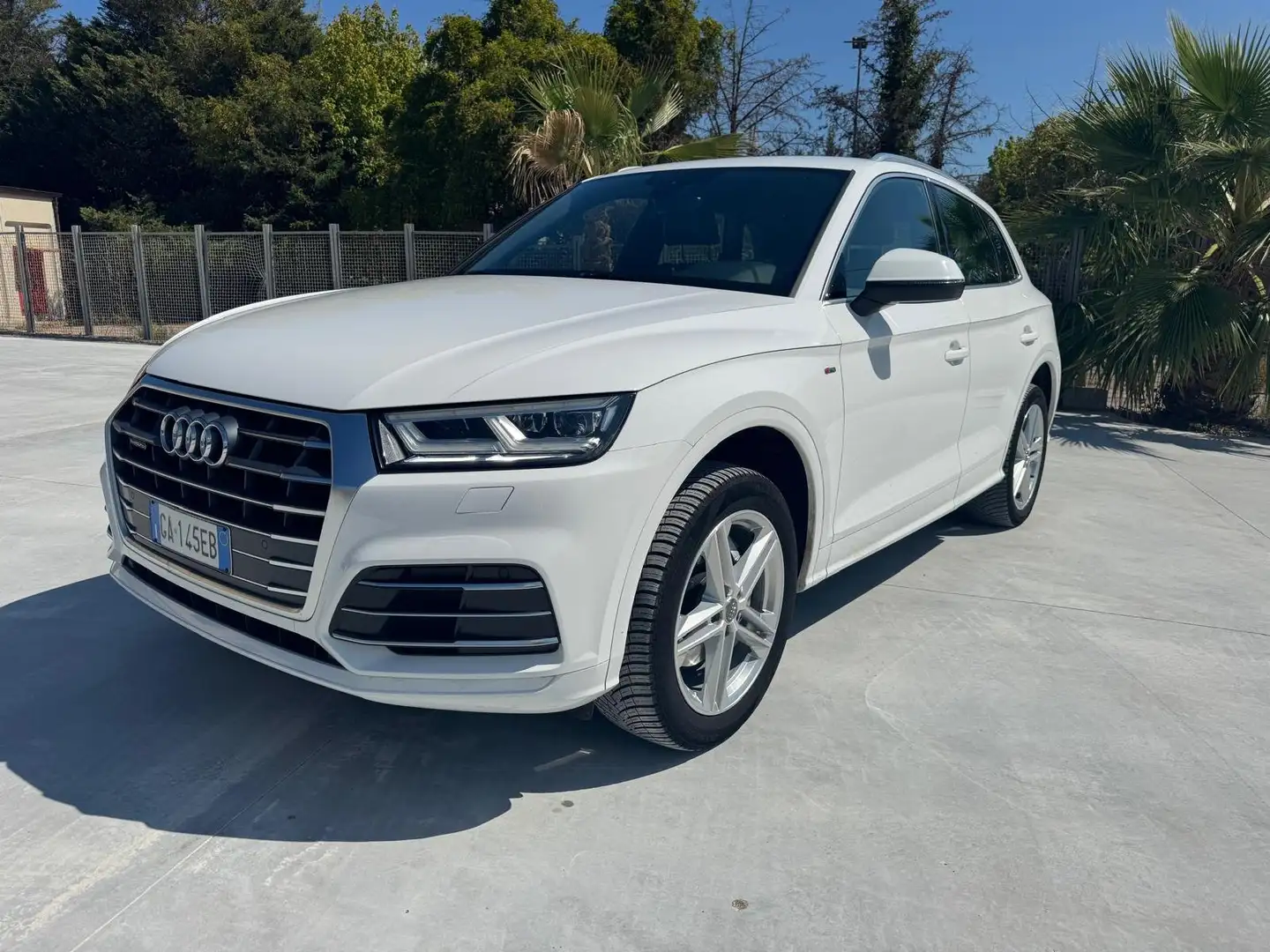 Audi Q5 35 2.0 tdi S line Plus quattro 163cv s-tronic my20 Weiß - 2