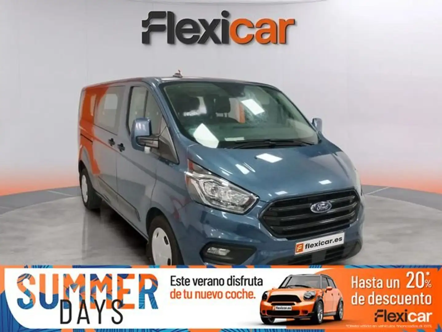 Ford Tourneo Custom 2.0+EcoBlue+100kW+%28136CV%29+L1+Trend+Auto Azul - 1