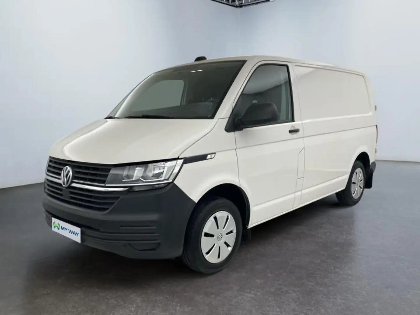 Volkswagen T6.1 Transporter Clim*App Connect*Banquette 3 places Wit - 1