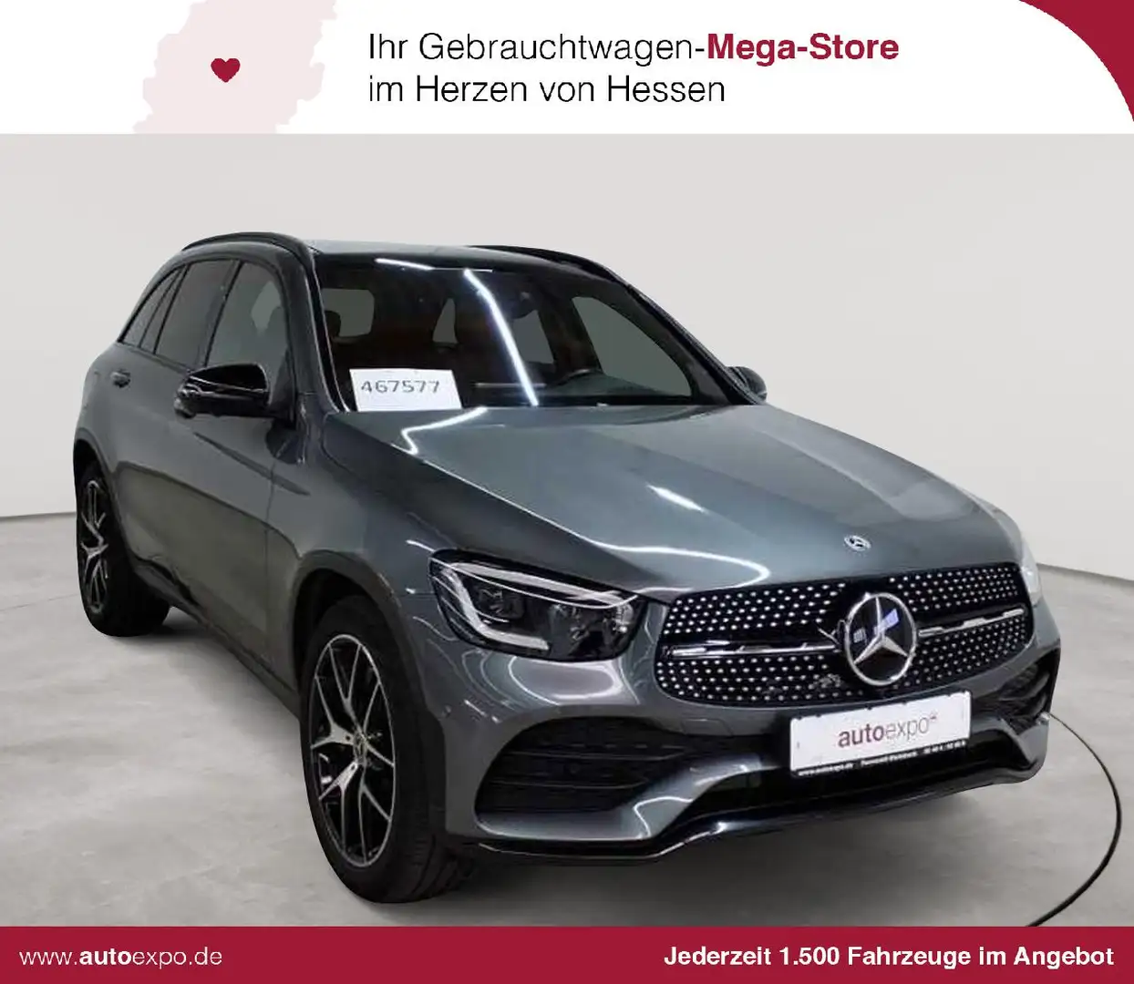 Mercedes-Benz GLC 400 GLC 400d 4M-AMG Pano StHz AHK HuD BusiP Grau - 1