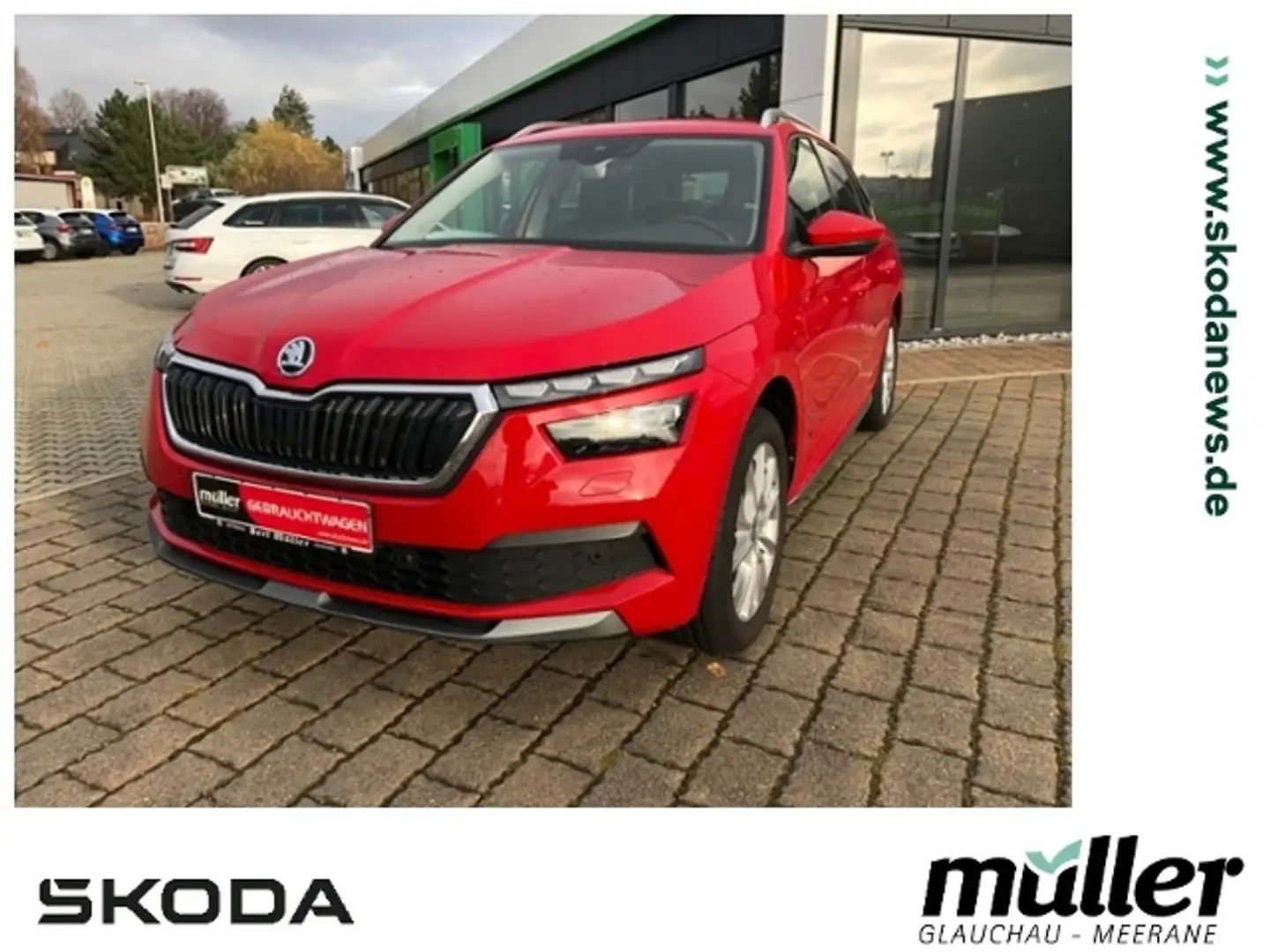 Skoda Kamiq Style Navi SmartLink DSG LED Kamera Rouge - 1