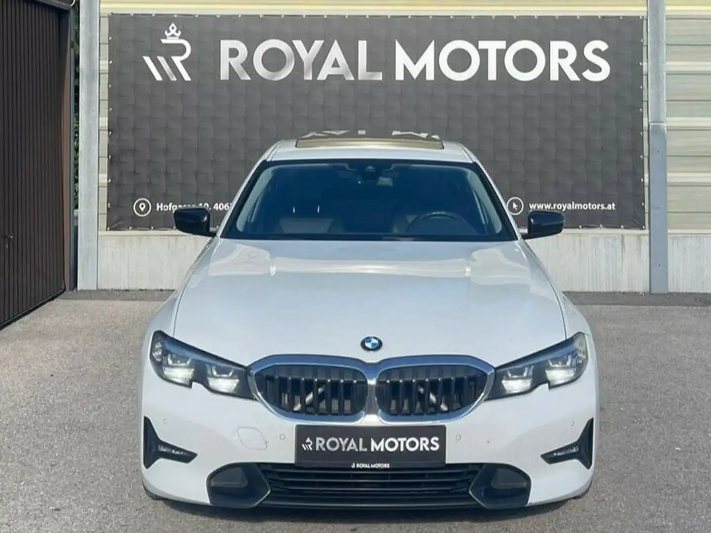 BMW 320 d Sport Line Weiß - 2