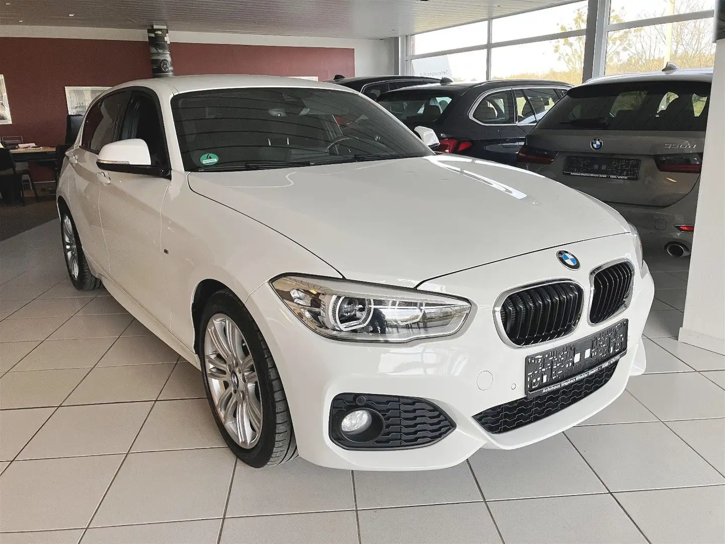 BMW 120 d M-Sport/HiFi/LED/Navi/HU-Neu/Garantie Blanc - 1