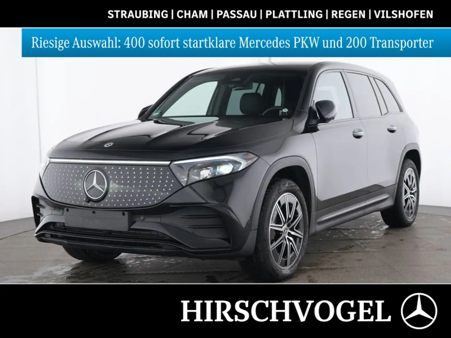 Mercedes-Benz EQB 250 + AMG-Line Premium+Night+AHK+DISTRON+HUP Schwarz - 1