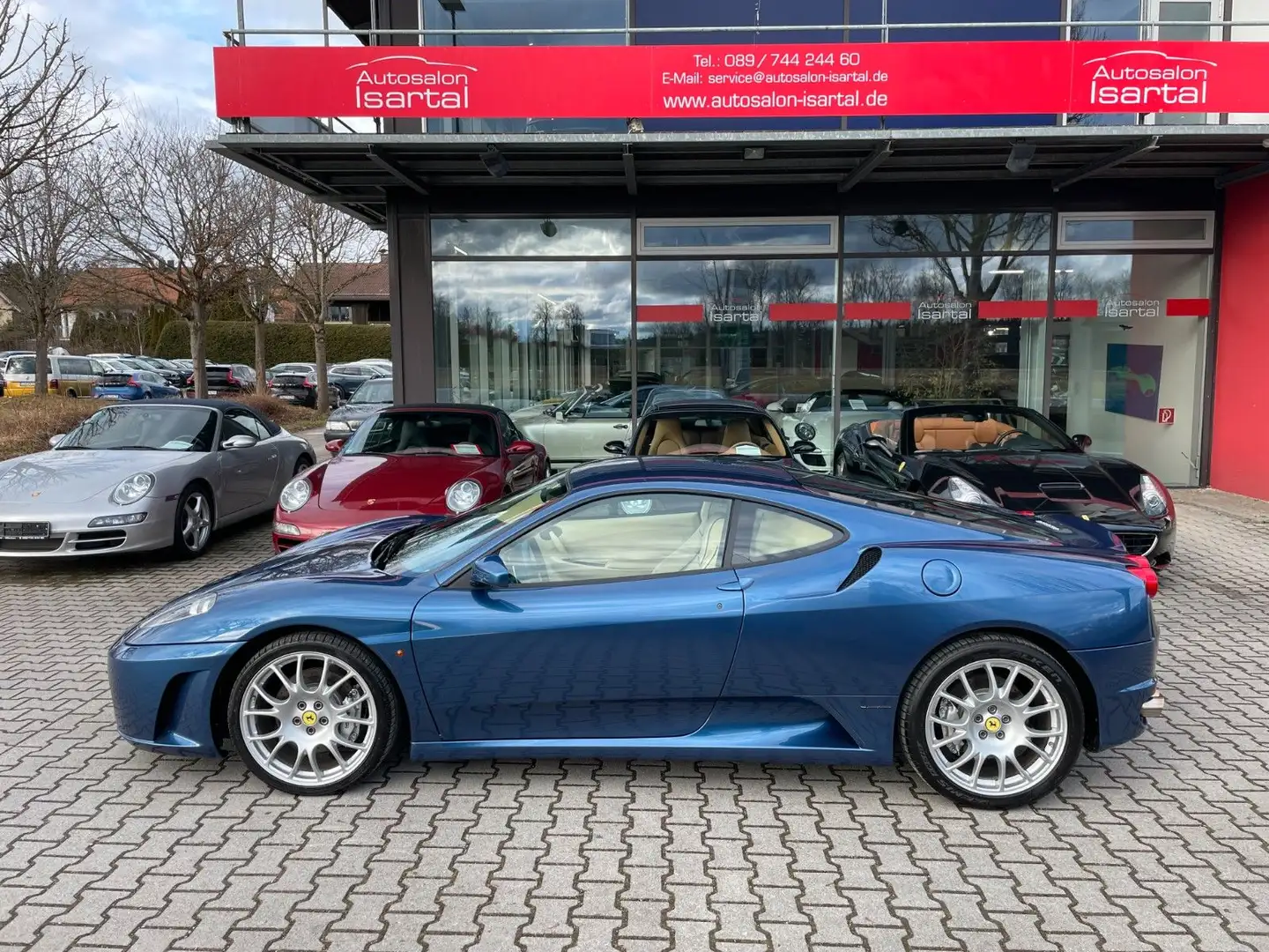 Ferrari F430 F1 -blue/crema - 32tkm ! Mwst. Azul - 1