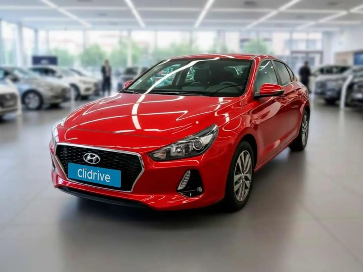 Hyundai i30 1.0 TGDI Tecno Fastback Rojo - 2