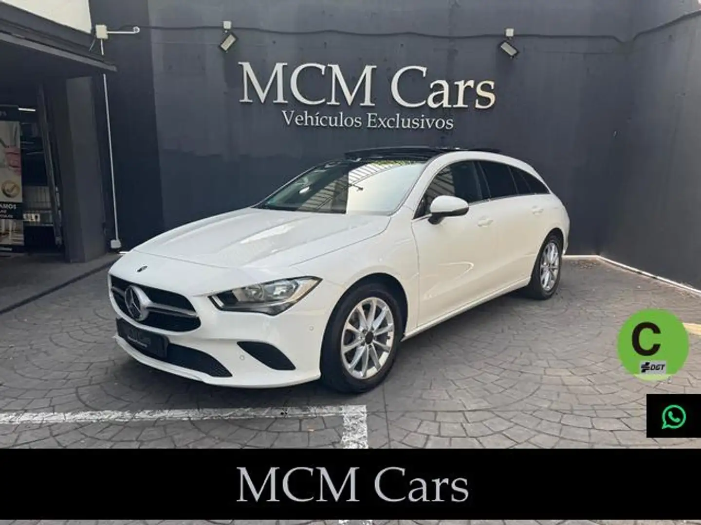 Mercedes-Benz CLA 200 Shooting Brake 200d 8G-DCT Blanc - 1