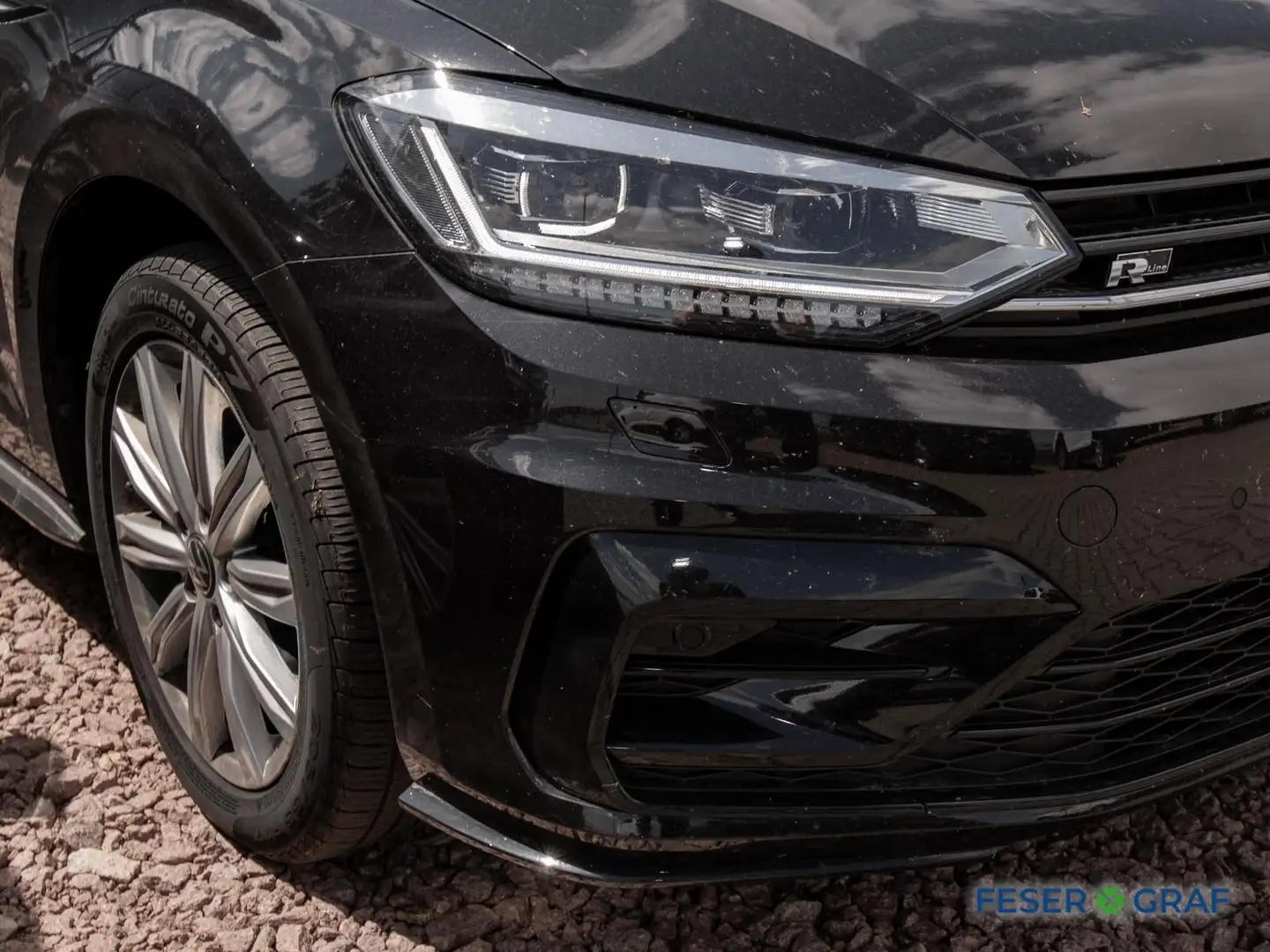 Volkswagen Touran 1.5 TSI Highline DSG Kamera/4xSitzh/elHck Schwarz - 2