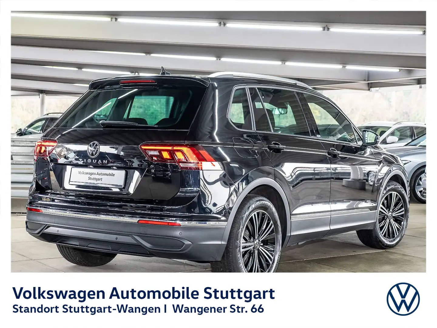 Volkswagen Tiguan United 1.5 TSI DSG Navi LED ACC SHZ PDC Schwarz - 2