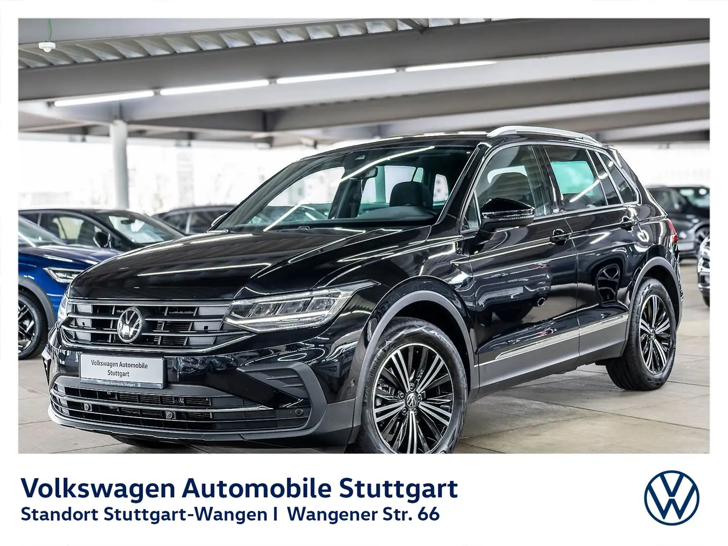 Volkswagen Tiguan United 1.5 TSI DSG Navi LED ACC SHZ PDC Schwarz - 1