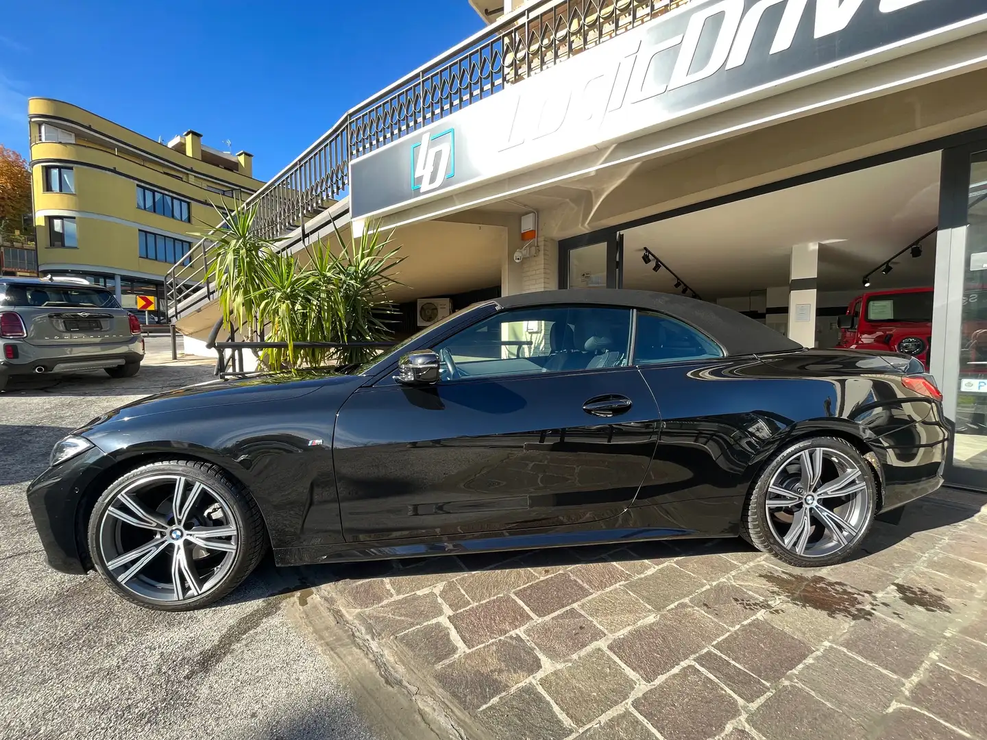 BMW 420 d Cabrio 190cv Msport aut GARANZIA + SERVICE P BMW Noir - 2