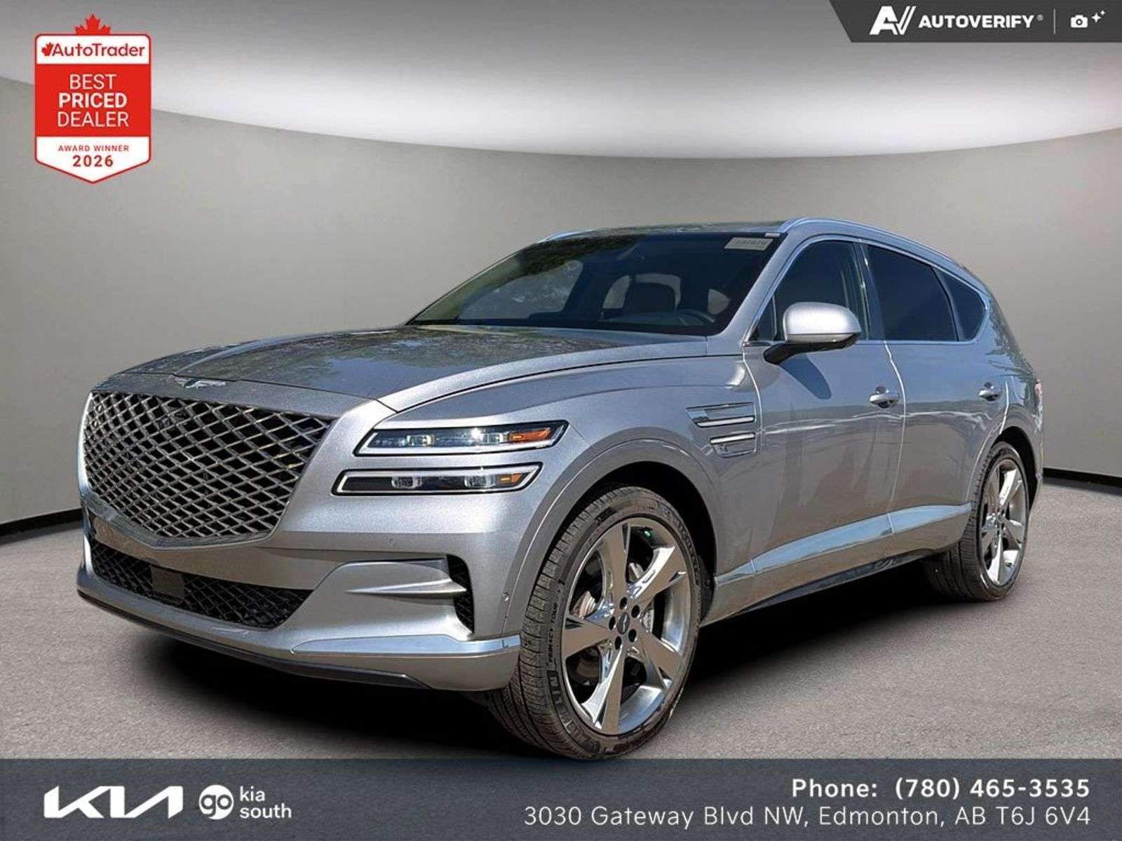 2022 Genesis GV80 3.5T Prestige/HUD/SUNROOF/LEXICORN AUDIO