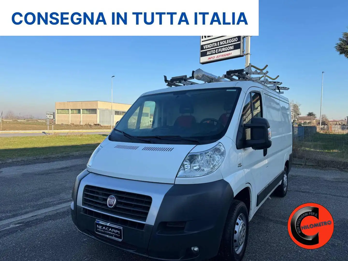 Fiat Ducato 2.3 MJT 130(PC-TN L1H1)OFFICINA MOBILE-PORTAPACCHI Bianco - 1