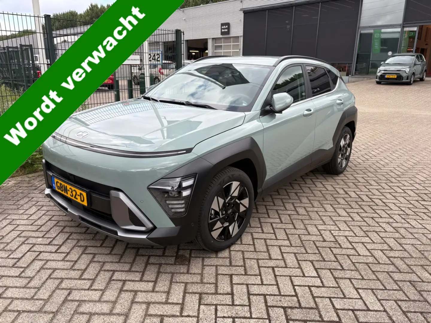 Hyundai KONA 1.6 GDI HEV Premium Stoel verwarming/ventilatie | Groen - 1