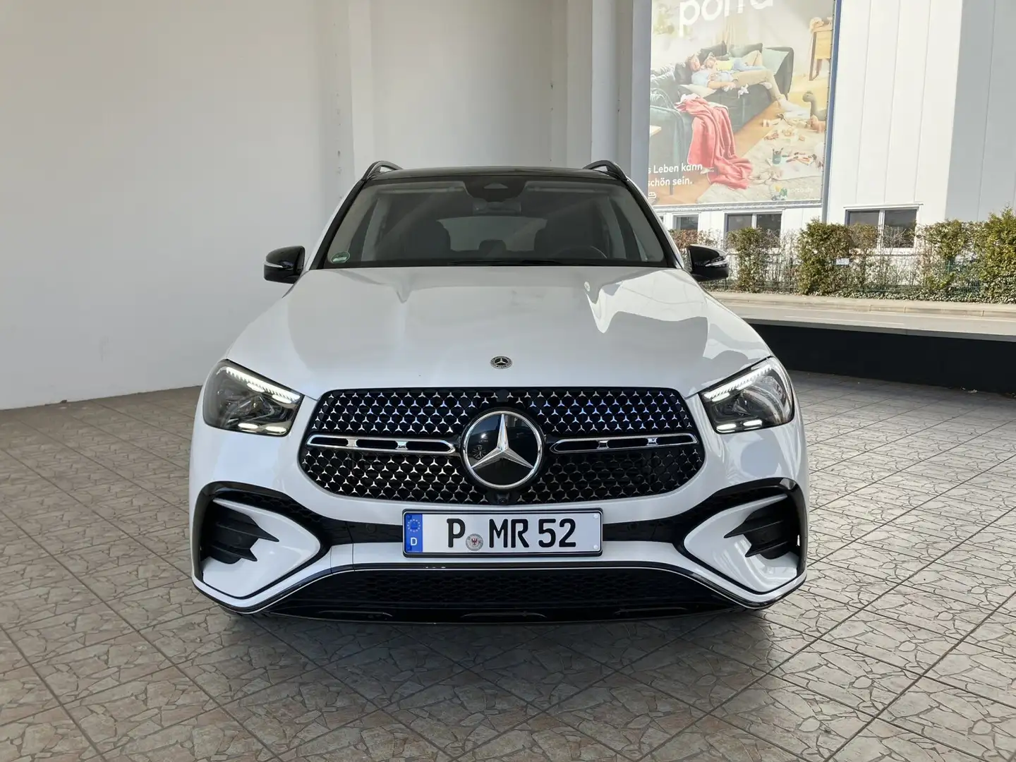 Mercedes-Benz GLE 450 GLE 450 d 4M AMG Line/Pano-Dach/Multibeam/Kamera Weiß - 2