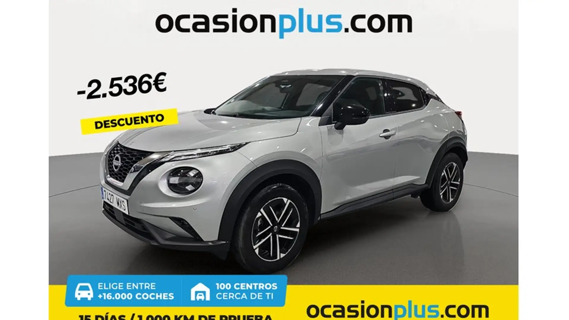 Nissan Juke 1.0 DIG-T N-Connecta 4x2 84kW Plateado - 1