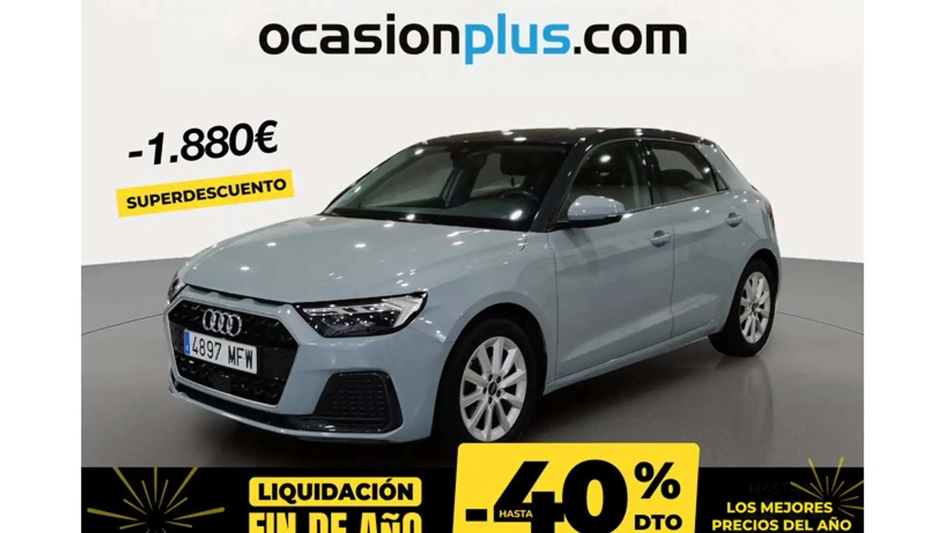 Audi A1 Sportback 30 TFSI Advanced Gris - 1