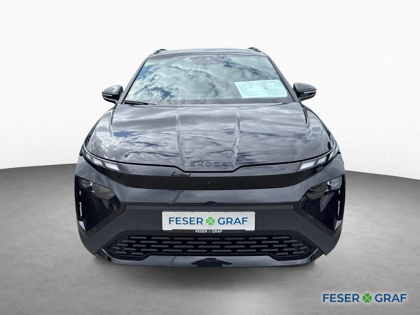 Skoda Elroq 85 Sportline Advanced Paket*360°Kamera*uvm*LAGERWA Negro - 2