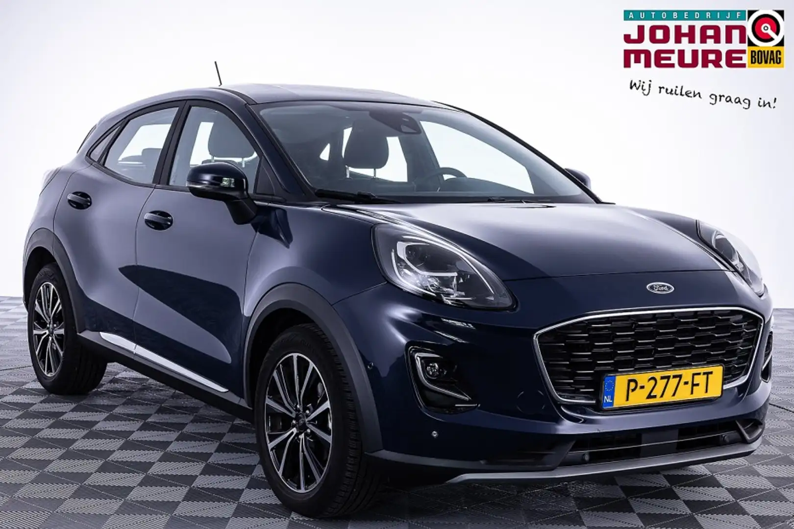 Ford Puma 1.0 EcoBoost Hybrid Titanium ✅ 1e Eigenaar Blauw - 1