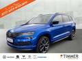 Skoda Karoq 1.5 TSI DSG SPORTLINE *LED *AHK *RKAM *ACC *NAVI Blauw - thumbnail 1