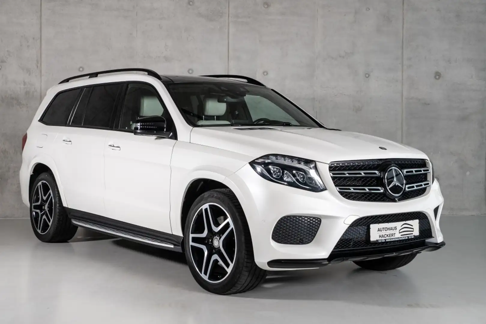 Mercedes-Benz GLS 500 AMG 7 Seats TV Pano AHK DAB Ambiente Blanc - 1