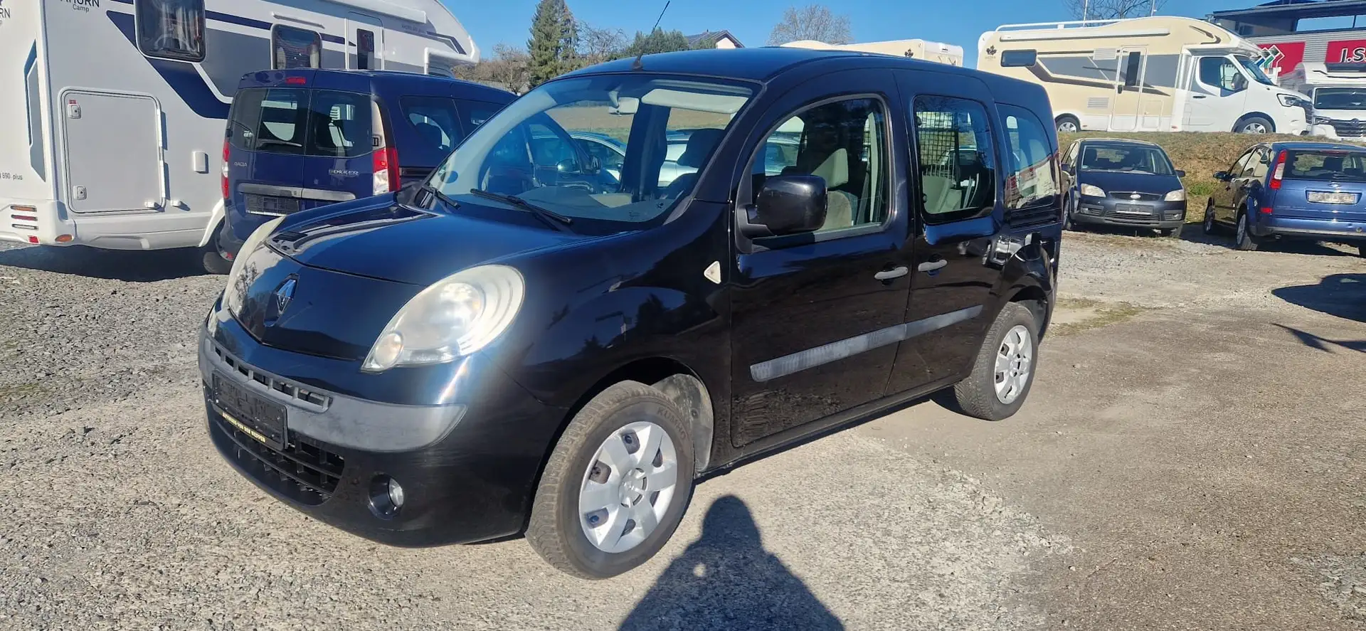 Renault Kangoo dCi 70 Happy Family TÜV 01/26 Чорний - 1