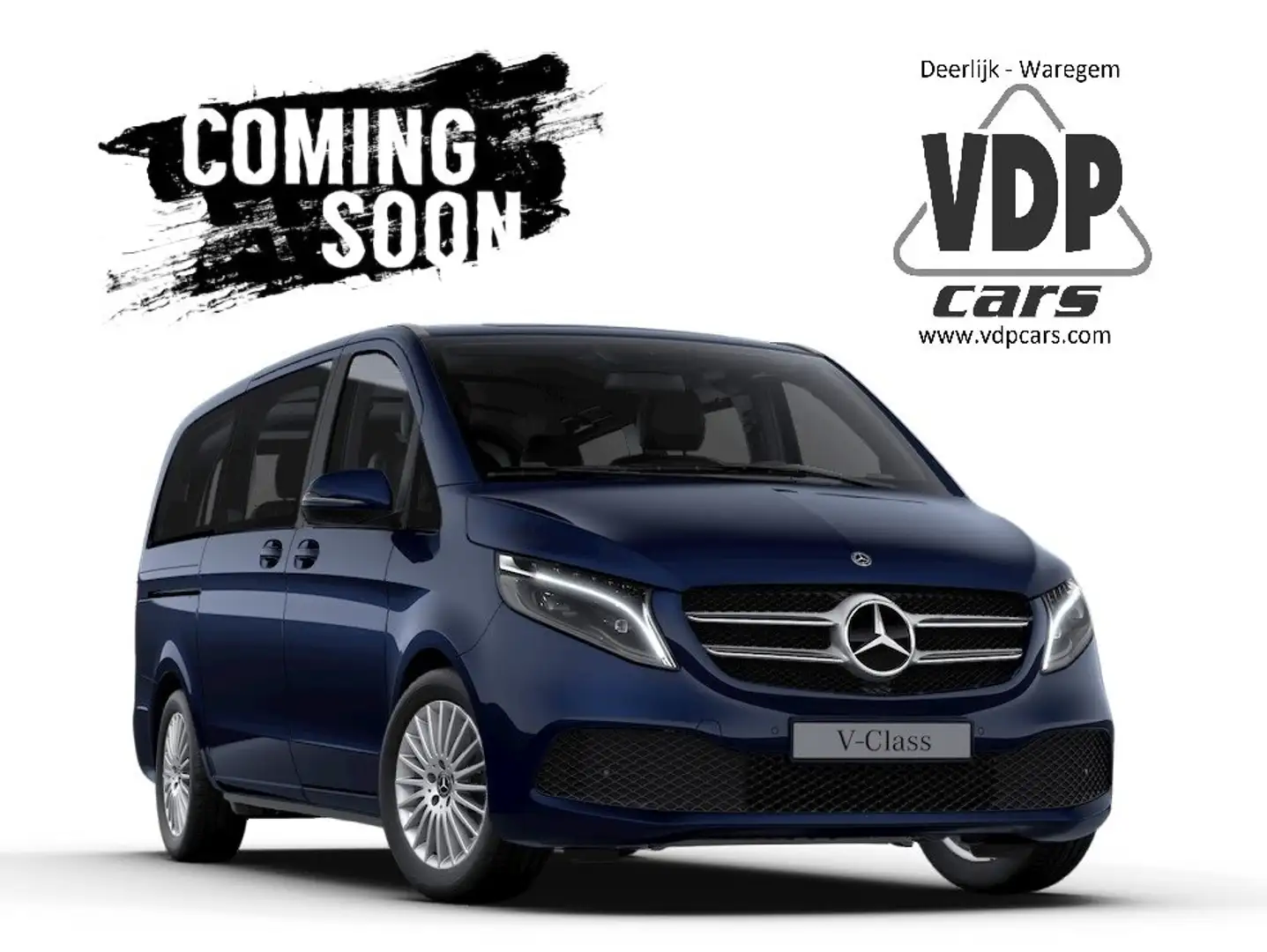 Mercedes-Benz V 220 d EDITION L2 LED ILS NAVI EASYPACK CRUISE Bleu - 1