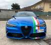 Alfa Romeo Giulia Giulia 2.9 V6 Quadrifoglio 510cv auto Bleu - thumbnail 2