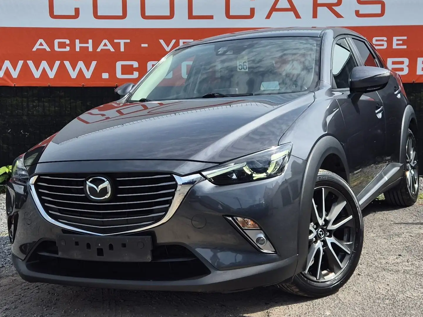 Mazda CX-3 1.5 SKYACTIV -EU6-GARANTIE 1AN-GPS-CAMERA-CUIR Gris - 1