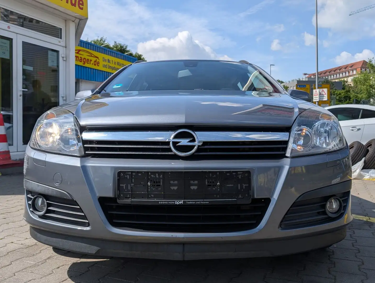 Opel Astra H 1.6*1.Hd*Temp*Klima*TÜV&InspNEU*Garantie Grau - 2
