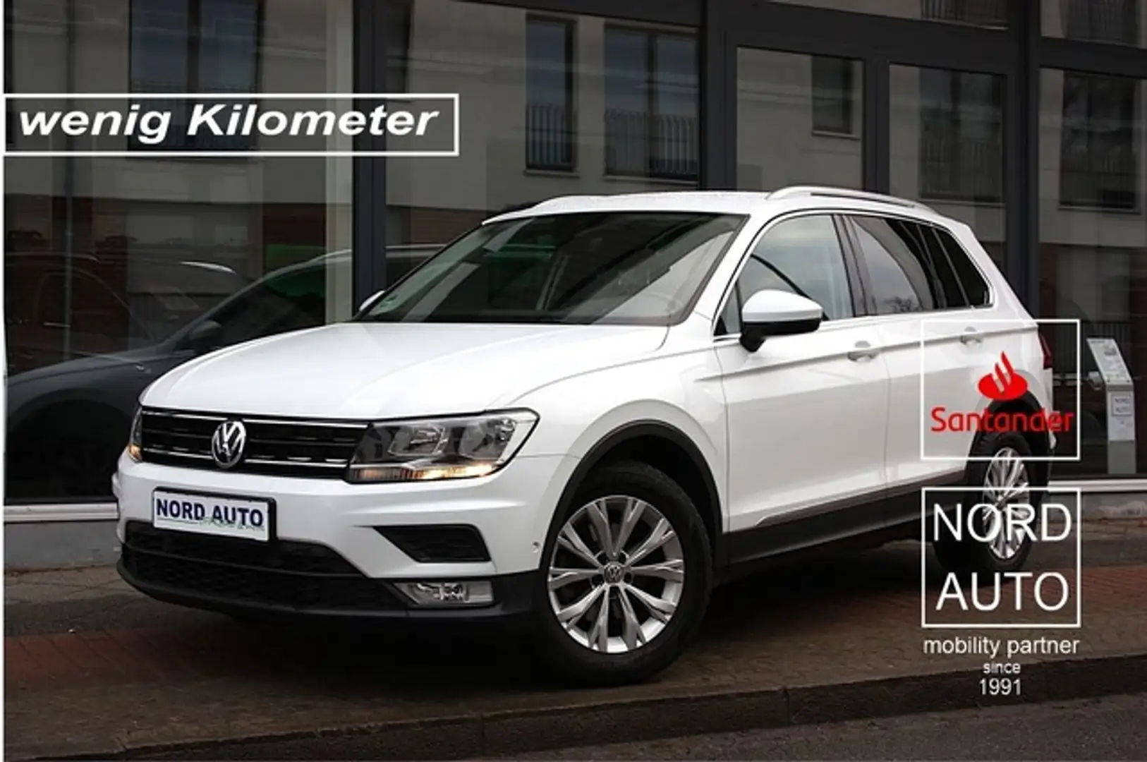 Volkswagen Tiguan COMFORT Autom. nur34tkm PDC/Tempo/Sitzhzg Wit - 1