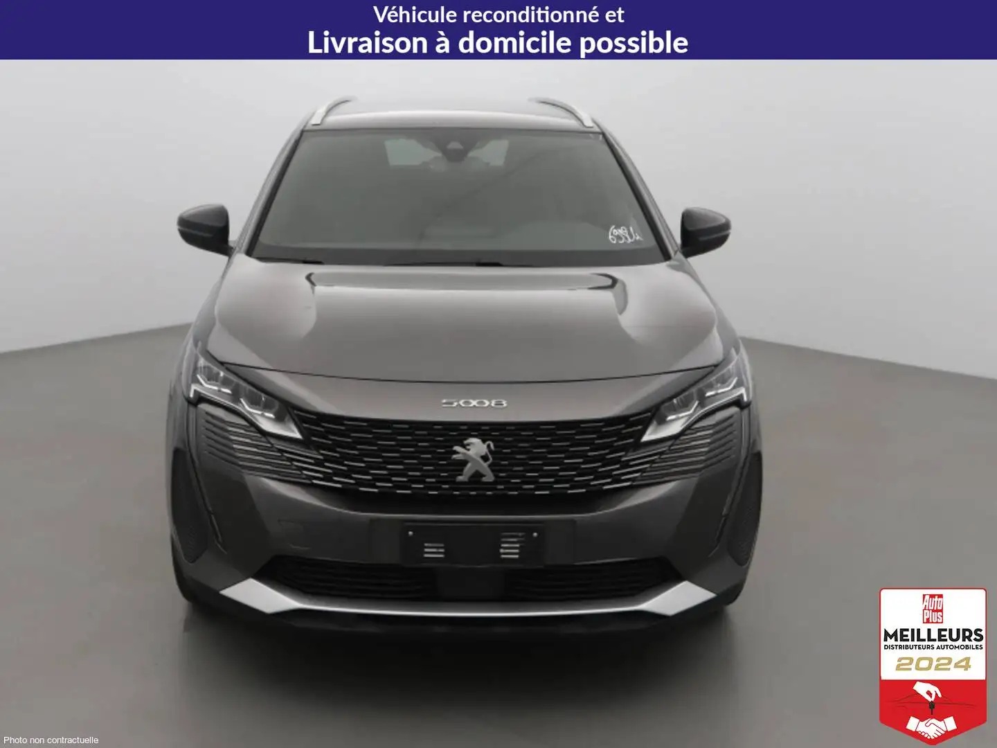 Peugeot 5008 1.5 BLUEHDI 130CH S\u0026S ALLURE PACK EAT8 Gris - 2