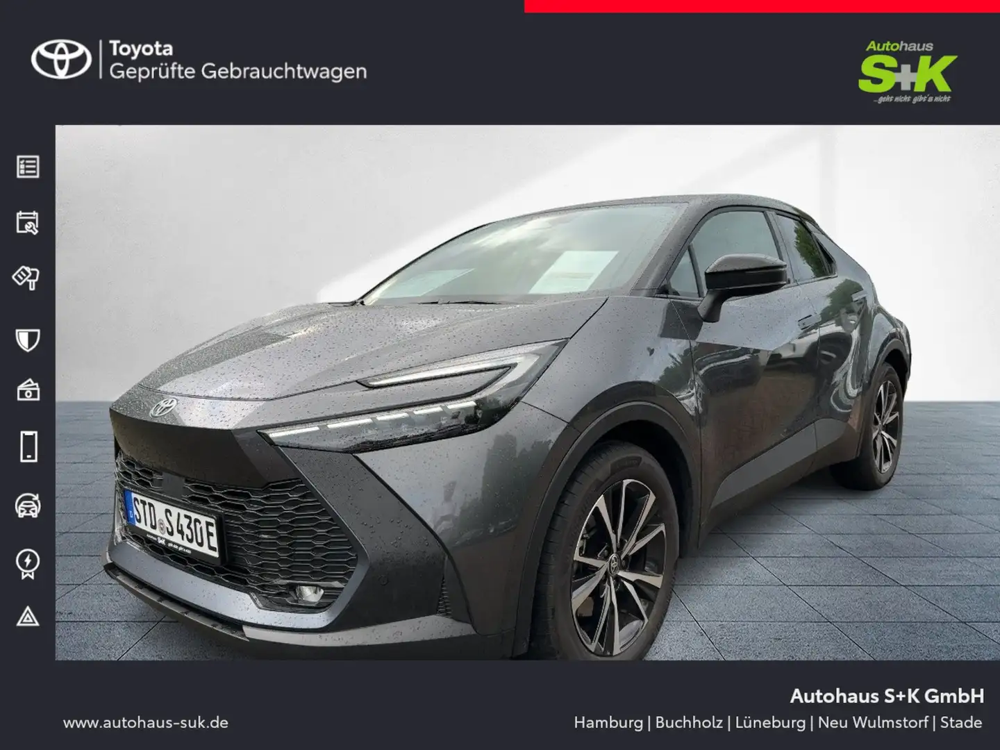 Toyota C-HR 2.0 Plug-In Hybrid FWD Teamplayer*SHZ*KAMERA Grau - 1