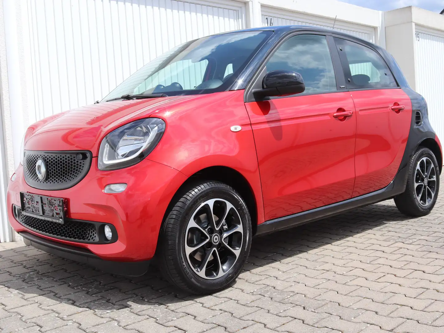 smart forFour Passion, 1.Hand, nur 23.085 Km, Top! Rouge - 1