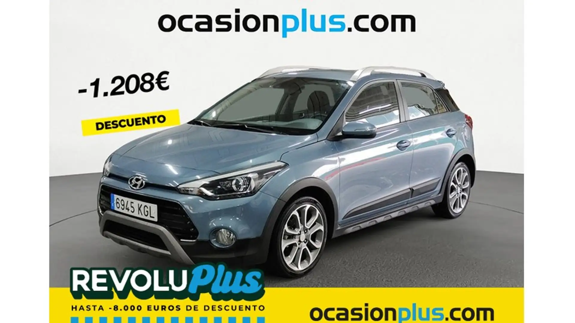 Hyundai i20 1.4CRDI Tecno 90 Grau - 1