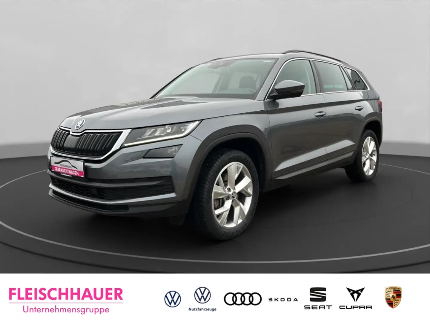 Skoda Kodiaq Soleil 4x4 AMB TD140 2.0A7A Grau - 1